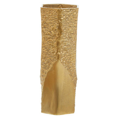 Small Gold Textured Vase | Dante