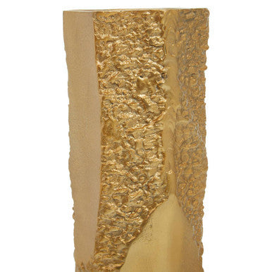 Small Gold Textured Vase | Dante