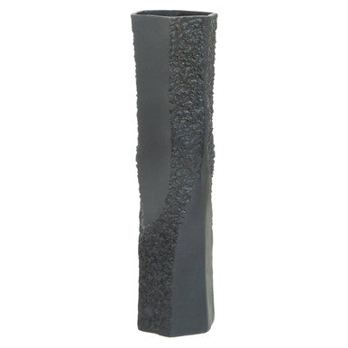 Large Grey Textured Vase | Dante