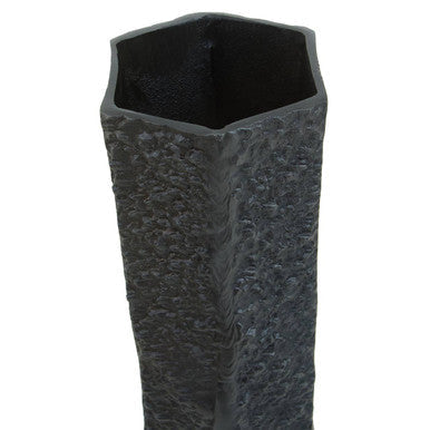 Large Grey Textured Vase | Dante