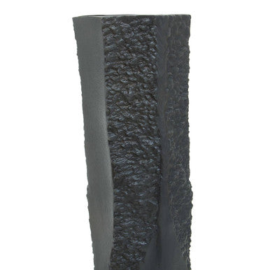 Large Grey Textured Vase | Dante