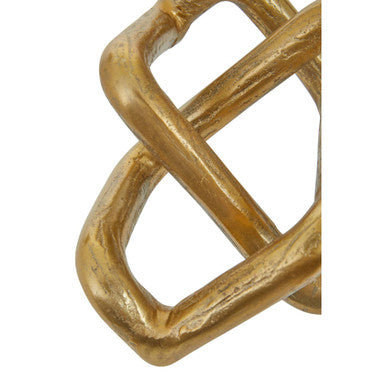 Bosie Rough Gold Sculpture | Kensington Townhouse