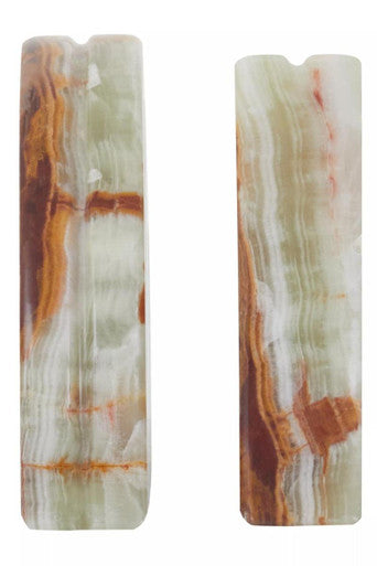 Set of Two Onyx Bookends | Oleena