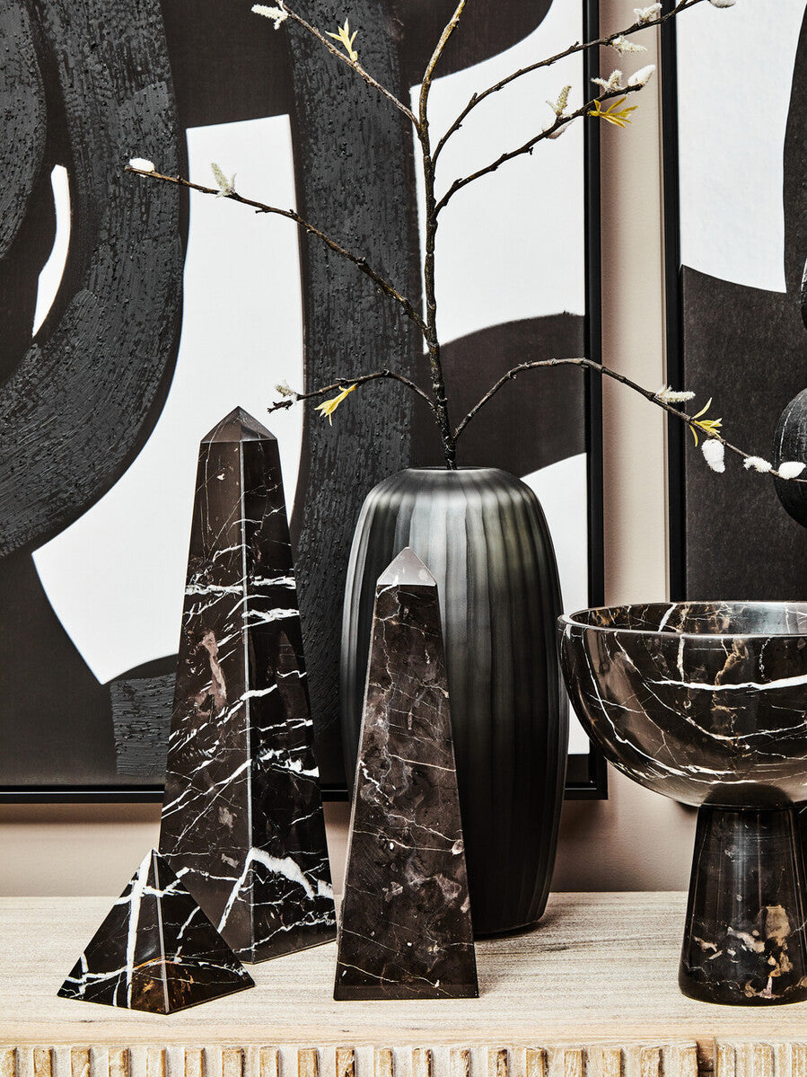 Large Black Marble Obelisk | Salmo