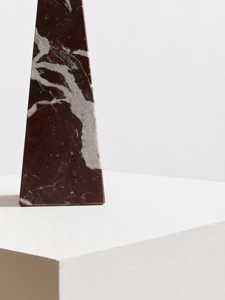 Small Red Marble Obelisk | Salmo