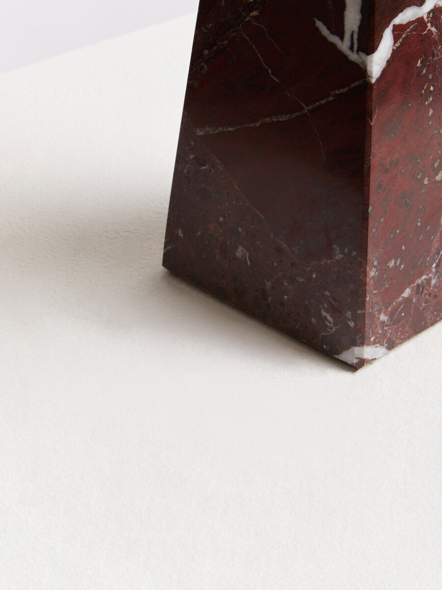 Small Red Marble Obelisk | Salmo