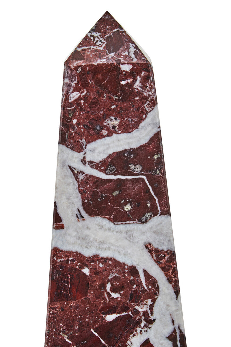 Small Red Marble Obelisk | Salmo