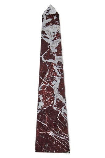 Large Red Marble Obelisk | Salmo