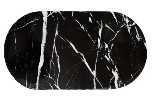 Oval Black Marble Chopping and Serving Board | Duke