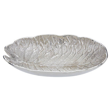 Silver Finish Lotus Leaf Bowl | Salma