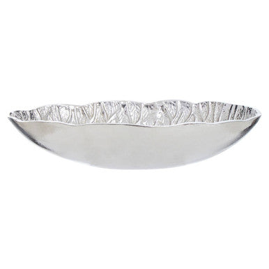 Silver Finish Lotus Leaf Bowl | Salma