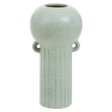 Large Speckled Green Vase | Calcita
