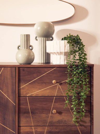 Large Speckled Green Vase | Calcita
