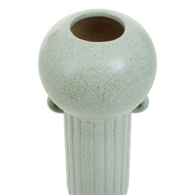 Large Speckled Green Vase | Calcita
