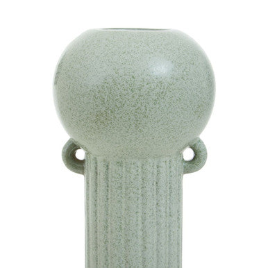 Large Speckled Green Vase | Calcita