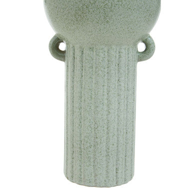 Large Speckled Green Vase | Calcita