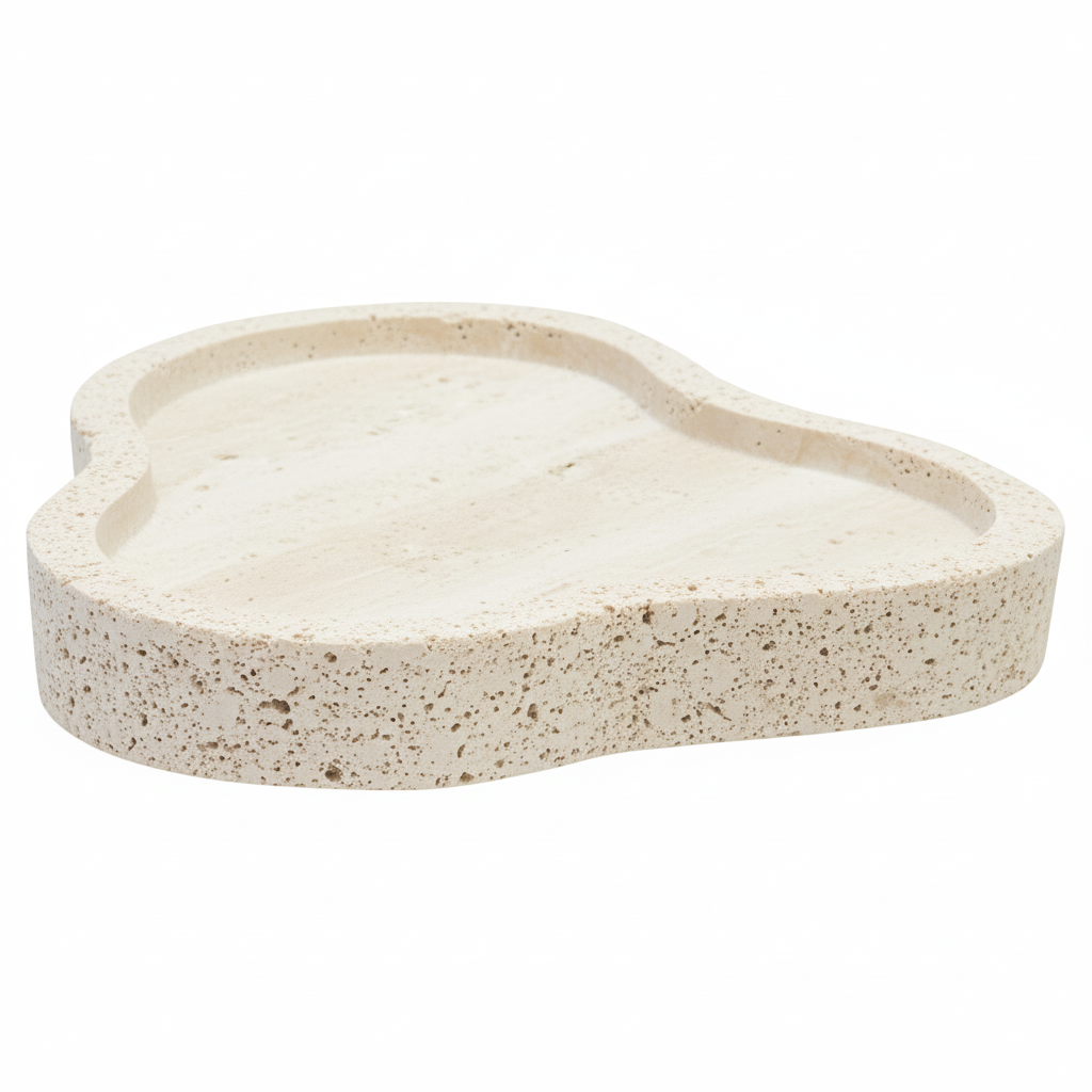Travertine Irregular Tray | Tibor