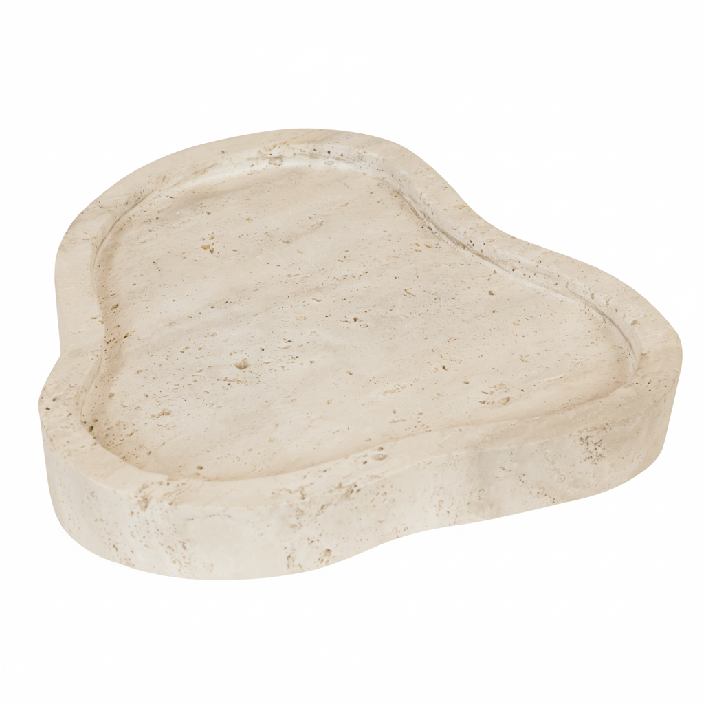 Travertine Irregular Tray | Tibor