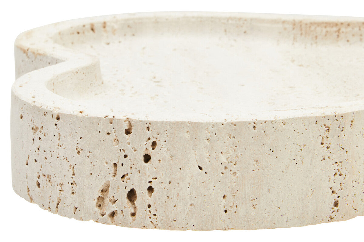 Travertine Irregular Tray | Tibor