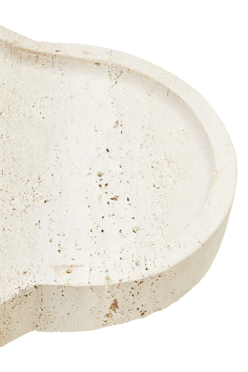 Travertine Irregular Tray | Tibor