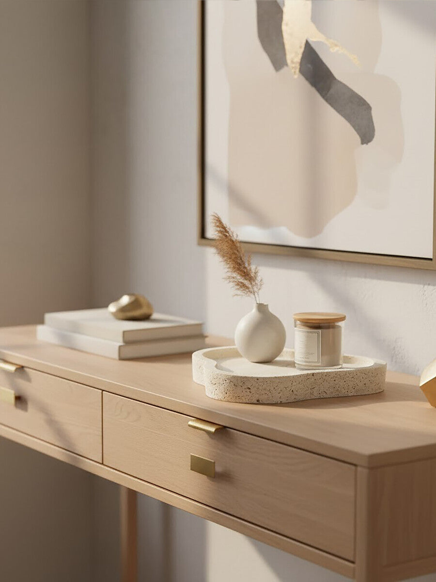 Travertine Irregular Tray | Tibor