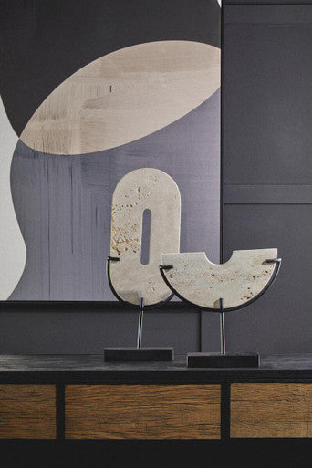 Travertine Large Sculpture | Tibor
