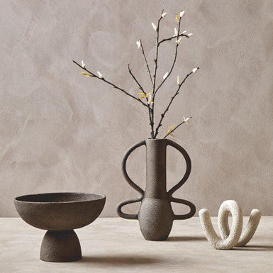 Small Textured Grey Vase | Deriva