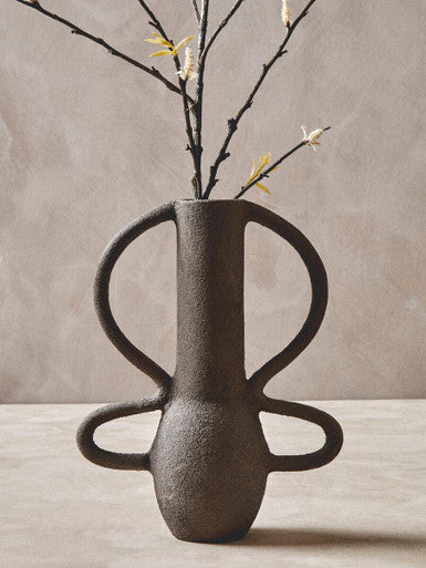 Small Textured Grey Vase | Deriva