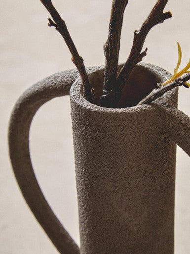 Small Textured Grey Vase | Deriva