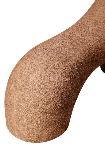 Small Textured Beige Abstract Vase | Dunas