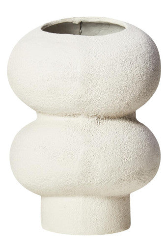 Small Textured White Bubble Vase | Dunas