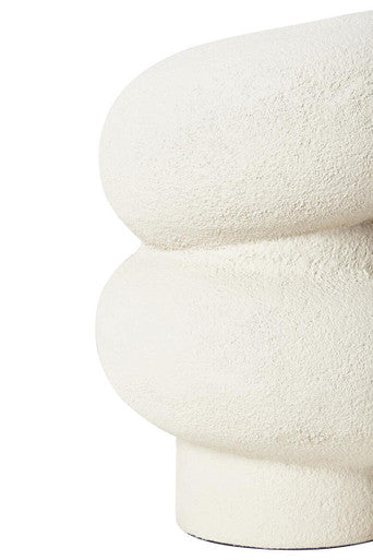 Small Textured White Bubble Vase | Dunas