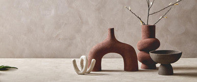 Small Textured White Loop Sculpture | Dunas