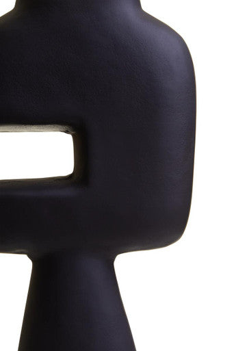Abstract Large Black Vase | Hapax