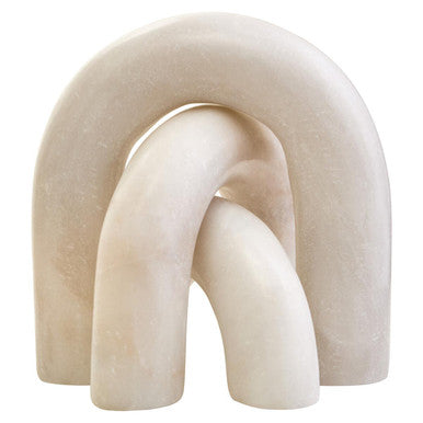 White Marble Arch Decor Sculpture | Nason
