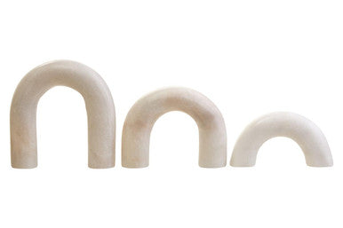 White Marble Arch Decor Sculpture | Nason