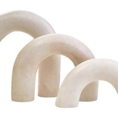 White Marble Arch Decor Sculpture | Nason