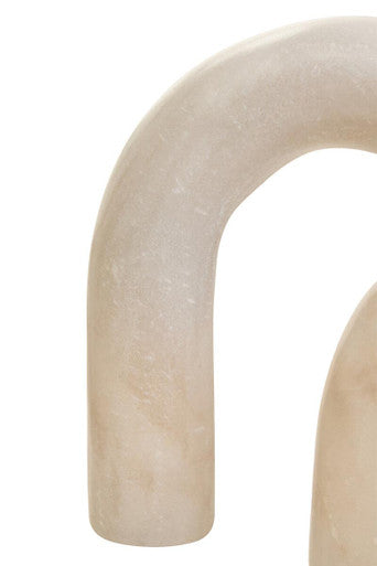 White Marble Arch Decor Sculpture | Nason
