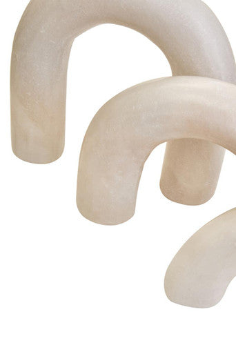 White Marble Arch Decor Sculpture | Nason