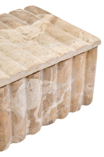 Rectangular Chocolate Marble Box | Santino