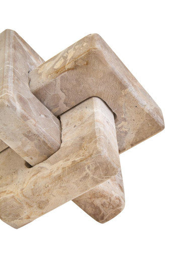 Chocolate Marble Knot Sculpture | Santino
