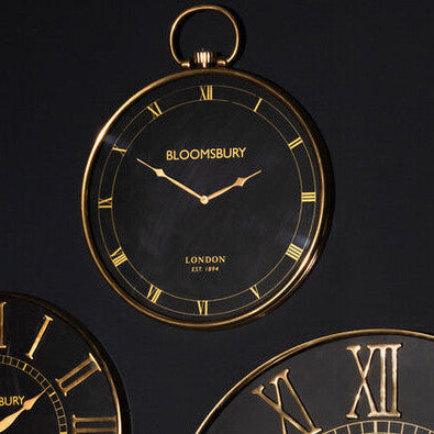 Pocket Watch Design Large Wall Clock | Mateo