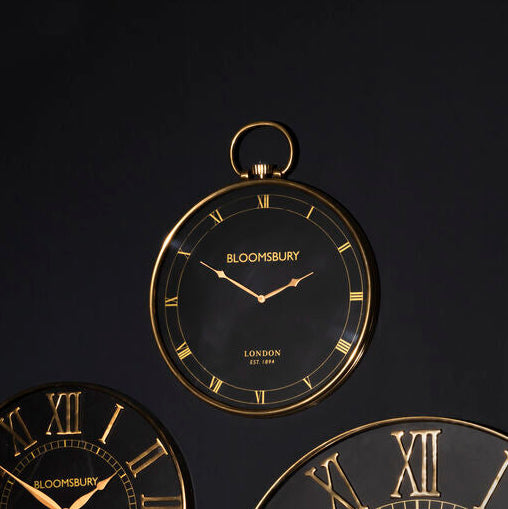 Pocket Watch Design Small Wall Clock | Mateo