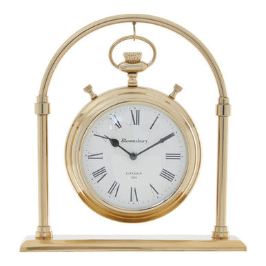 Large Round Mantel Clock | Hampstead