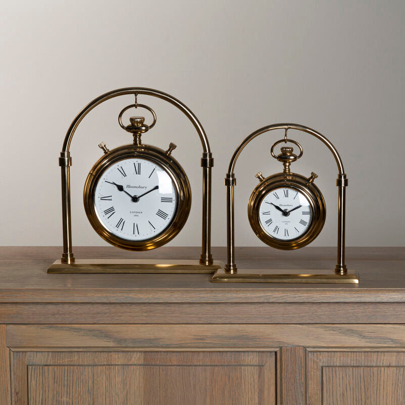 Large Round Mantel Clock | Hampstead