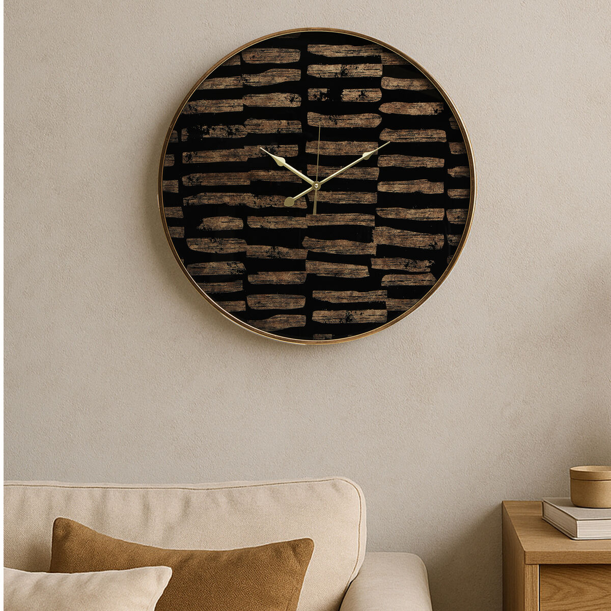60cm Dia Wall Clock | Celina