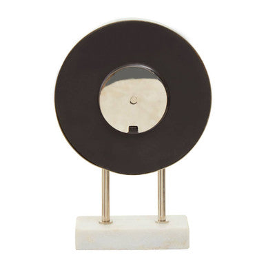 White Marble Base Clock | Mateo
