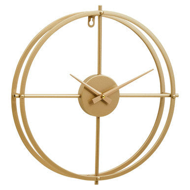 40cm Dia Small Gold Finish Wall Clock | Kent