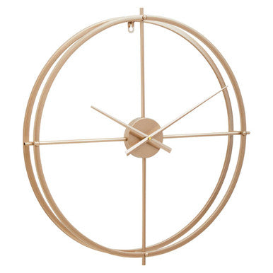 60cm Dia Large Gold Finish Wall Clock | Kent