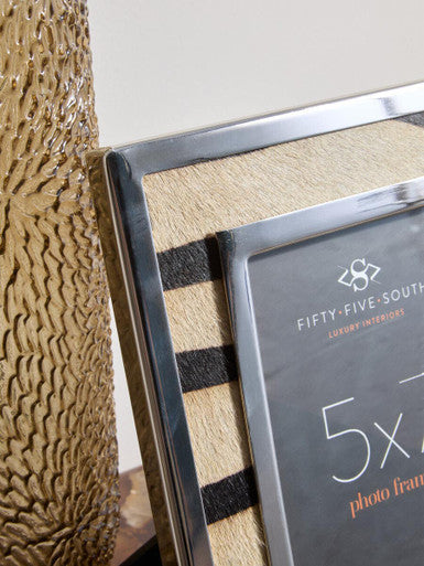 5in x 7in Zebra Design Photo Frame | Kensington Townhouse